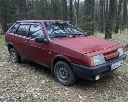 Червоний ВАЗ 2109, об'ємом двигуна 1.3 л та пробігом 1 тис. км за 850 $, фото 2 на Automoto.ua