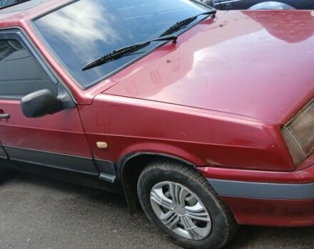 Красный ВАЗ 2109, объемом двигателя 1 л и пробегом 310 тыс. км за 950 $, фото 2 на Automoto.ua