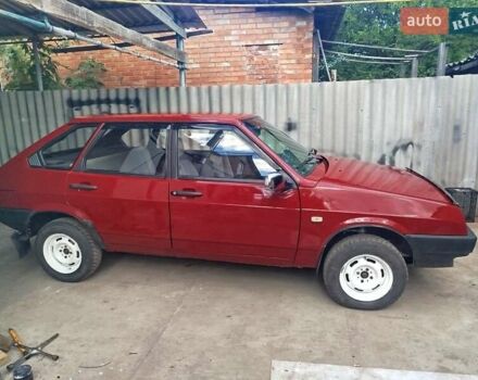 Красный ВАЗ 2109, объемом двигателя 1.5 л и пробегом 200 тыс. км за 1693 $, фото 11 на Automoto.ua