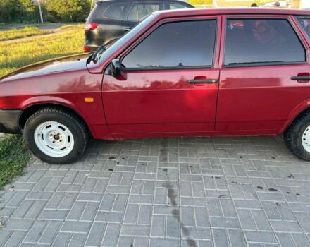 Красный ВАЗ 2109, объемом двигателя 1.5 л и пробегом 99 тыс. км за 1210 $, фото 3 на Automoto.ua