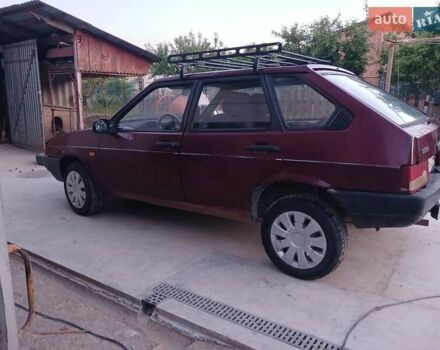 Красный ВАЗ 2109, объемом двигателя 1.3 л и пробегом 32 тыс. км за 550 $, фото 7 на Automoto.ua