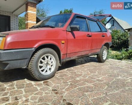 Красный ВАЗ 2109, объемом двигателя 1.3 л и пробегом 200 тыс. км за 1200 $, фото 7 на Automoto.ua