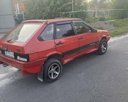 Красный ВАЗ 2109, объемом двигателя 1.3 л и пробегом 69 тыс. км за 1000 $, фото 2 на Automoto.ua