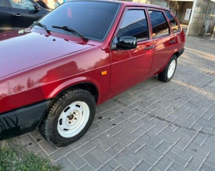 Красный ВАЗ 2109, объемом двигателя 1.5 л и пробегом 99 тыс. км за 1210 $, фото 2 на Automoto.ua