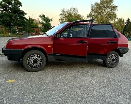 Красный ВАЗ 2109, объемом двигателя 1.3 л и пробегом 10 тыс. км за 850 $, фото 2 на Automoto.ua