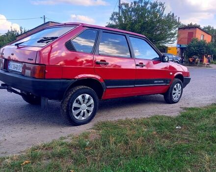Красный ВАЗ 2109, объемом двигателя 1.1 л и пробегом 277 тыс. км за 1600 $, фото 5 на Automoto.ua
