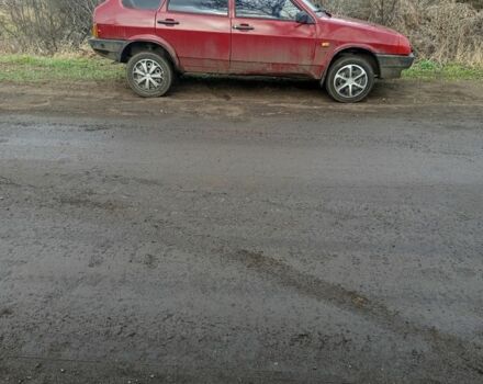 Червоний ВАЗ 2109, об'ємом двигуна 1 л та пробігом 333 тис. км за 969 $, фото 1 на Automoto.ua