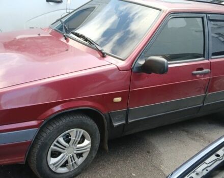 Красный ВАЗ 2109, объемом двигателя 1 л и пробегом 310 тыс. км за 950 $, фото 3 на Automoto.ua