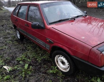 Червоний ВАЗ 2109, об'ємом двигуна 1.5 л та пробігом 50 тис. км за 591 $, фото 2 на Automoto.ua
