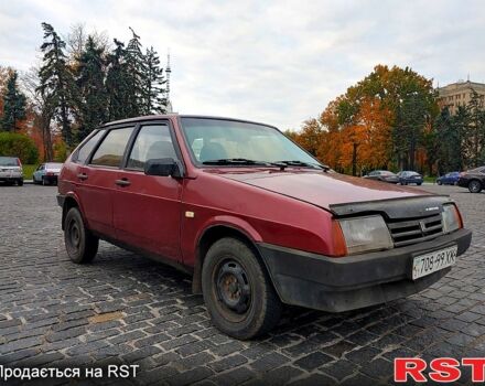 Красный ВАЗ 2109, объемом двигателя 1.5 л и пробегом 215 тыс. км за 1000 $, фото 1 на Automoto.ua