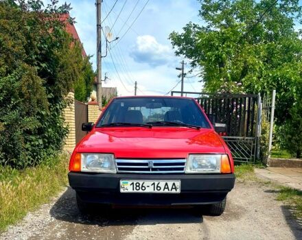 Красный ВАЗ 2109, объемом двигателя 1.3 л и пробегом 183 тыс. км за 1500 $, фото 1 на Automoto.ua
