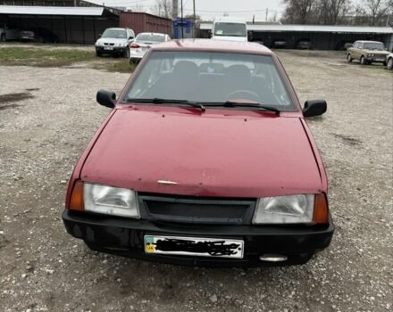 Красный ВАЗ 2109, объемом двигателя 1.5 л и пробегом 100 тыс. км за 1118 $, фото 4 на Automoto.ua