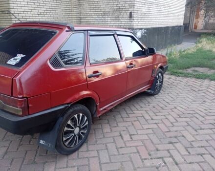 Червоний ВАЗ 2109, об'ємом двигуна 1.1 л та пробігом 95 тис. км за 961 $, фото 1 на Automoto.ua