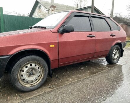 Красный ВАЗ 2109, объемом двигателя 1.5 л и пробегом 254 тыс. км за 800 $, фото 3 на Automoto.ua