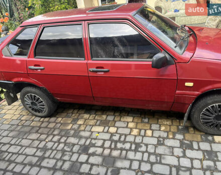 Красный ВАЗ 2109, объемом двигателя 1.3 л и пробегом 230 тыс. км за 950 $, фото 8 на Automoto.ua