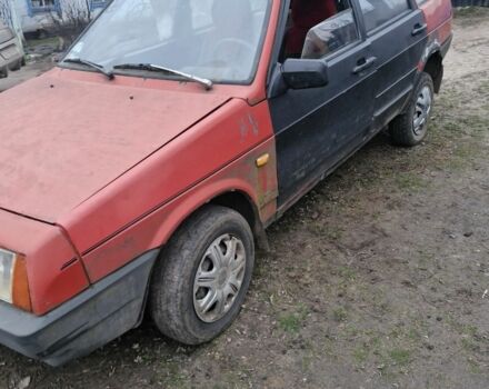 Красный ВАЗ 2109, объемом двигателя 1.3 л и пробегом 50 тыс. км за 473 $, фото 6 на Automoto.ua