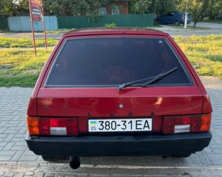 Красный ВАЗ 2109, объемом двигателя 1.5 л и пробегом 99 тыс. км за 1210 $, фото 4 на Automoto.ua