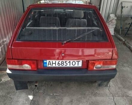 Красный ВАЗ 2109, объемом двигателя 1.5 л и пробегом 200 тыс. км за 1693 $, фото 1 на Automoto.ua