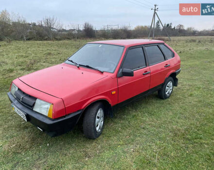 Красный ВАЗ 2109, объемом двигателя 1.3 л и пробегом 300 тыс. км за 1000 $, фото 3 на Automoto.ua