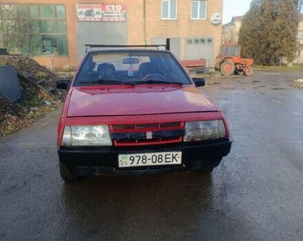 Красный ВАЗ 2109, объемом двигателя 1.3 л и пробегом 70 тыс. км за 450 $, фото 2 на Automoto.ua