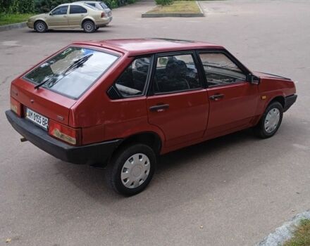 Красный ВАЗ 2109, объемом двигателя 1.5 л и пробегом 200 тыс. км за 950 $, фото 4 на Automoto.ua