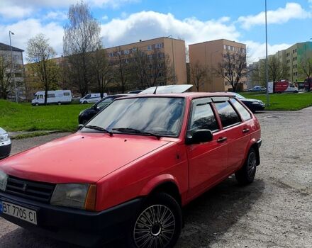 Красный ВАЗ 2109, объемом двигателя 1.3 л и пробегом 220 тыс. км за 2000 $, фото 7 на Automoto.ua