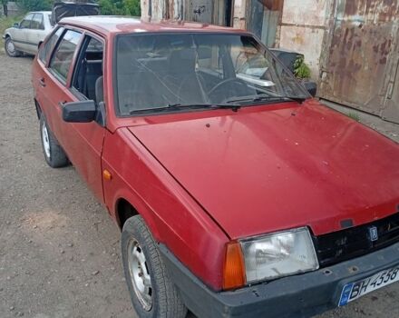 Красный ВАЗ 2109, объемом двигателя 1.5 л и пробегом 250 тыс. км за 700 $, фото 1 на Automoto.ua