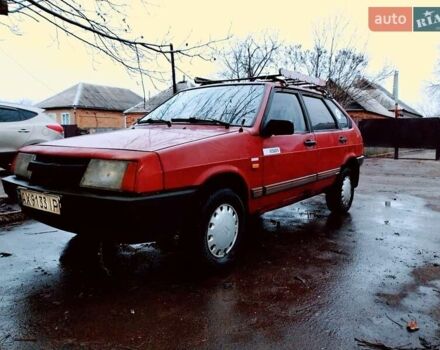 Червоний ВАЗ 2109, об'ємом двигуна 1.5 л та пробігом 186 тис. км за 1183 $, фото 7 на Automoto.ua