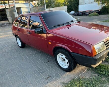 Красный ВАЗ 2109, объемом двигателя 1.5 л и пробегом 99 тыс. км за 1210 $, фото 1 на Automoto.ua