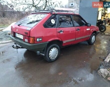Червоний ВАЗ 2109, об'ємом двигуна 1.5 л та пробігом 186 тис. км за 1183 $, фото 1 на Automoto.ua