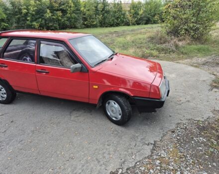 Красный ВАЗ 2109, объемом двигателя 1.3 л и пробегом 96 тыс. км за 1450 $, фото 3 на Automoto.ua