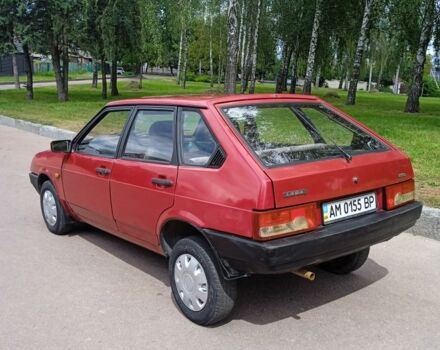 Красный ВАЗ 2109, объемом двигателя 1.5 л и пробегом 200 тыс. км за 950 $, фото 2 на Automoto.ua