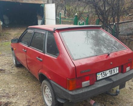 Красный ВАЗ 2109, объемом двигателя 1.3 л и пробегом 400 тыс. км за 1100 $, фото 3 на Automoto.ua
