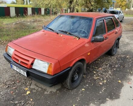 Красный ВАЗ 2109, объемом двигателя 1.5 л и пробегом 106 тыс. км за 858 $, фото 2 на Automoto.ua