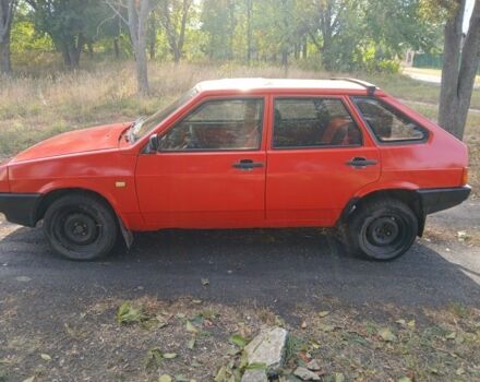Красный ВАЗ 2109, объемом двигателя 1.3 л и пробегом 50 тыс. км за 900 $, фото 3 на Automoto.ua