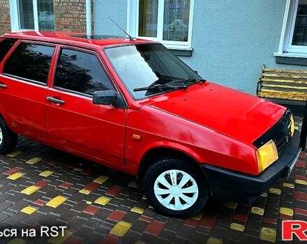 Красный ВАЗ 2109, объемом двигателя 1.5 л и пробегом 96 тыс. км за 1150 $, фото 1 на Automoto.ua