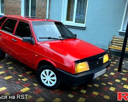 Красный ВАЗ 2109, объемом двигателя 1.5 л и пробегом 96 тыс. км за 1150 $, фото 2 на Automoto.ua