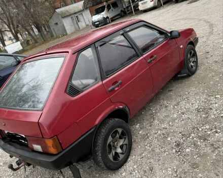 Красный ВАЗ 2109, объемом двигателя 1.5 л и пробегом 100 тыс. км за 1118 $, фото 5 на Automoto.ua