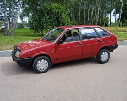 Красный ВАЗ 2109, объемом двигателя 1.5 л и пробегом 200 тыс. км за 950 $, фото 1 на Automoto.ua