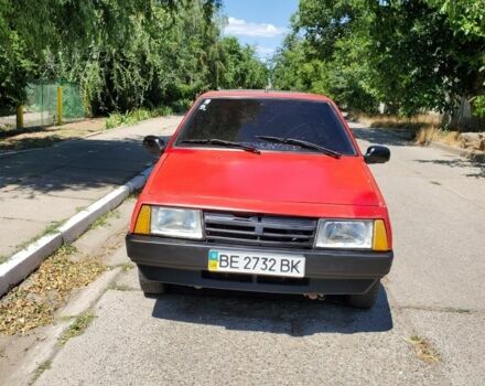 Красный ВАЗ 2109, объемом двигателя 1.3 л и пробегом 200 тыс. км за 750 $, фото 4 на Automoto.ua