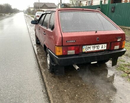 Красный ВАЗ 2109, объемом двигателя 1.5 л и пробегом 254 тыс. км за 800 $, фото 4 на Automoto.ua