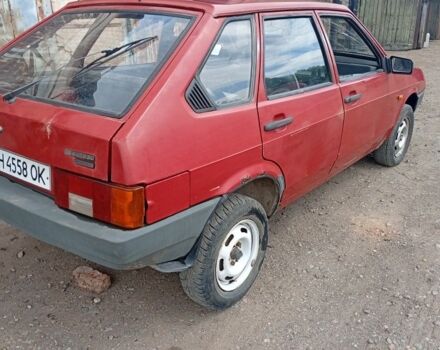 Красный ВАЗ 2109, объемом двигателя 1.5 л и пробегом 250 тыс. км за 700 $, фото 2 на Automoto.ua