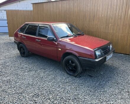 Красный ВАЗ 2109, объемом двигателя 1.3 л и пробегом 96 тыс. км за 1200 $, фото 1 на Automoto.ua