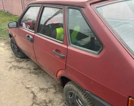Червоний ВАЗ 2109, об'ємом двигуна 1.5 л та пробігом 150 тис. км за 833 $, фото 1 на Automoto.ua