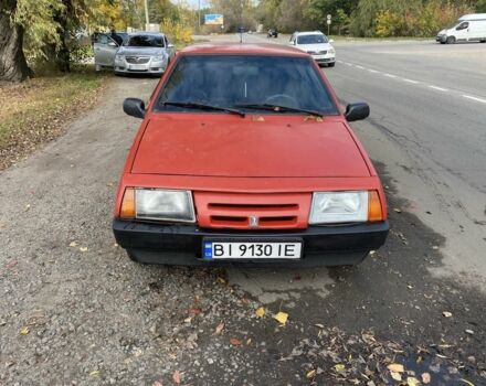 Красный ВАЗ 2109, объемом двигателя 1.5 л и пробегом 106 тыс. км за 858 $, фото 3 на Automoto.ua