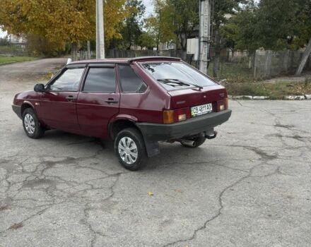 Красный ВАЗ 2109, объемом двигателя 0 л и пробегом 13 тыс. км за 590 $, фото 2 на Automoto.ua