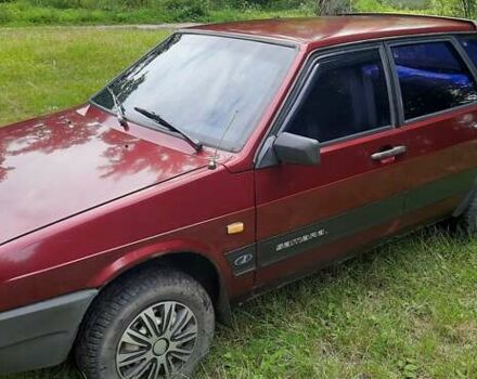 Красный ВАЗ 2109, объемом двигателя 1.5 л и пробегом 128 тыс. км за 1200 $, фото 3 на Automoto.ua
