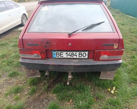 Красный ВАЗ 2109, объемом двигателя 2 л и пробегом 200 тыс. км за 650 $, фото 3 на Automoto.ua