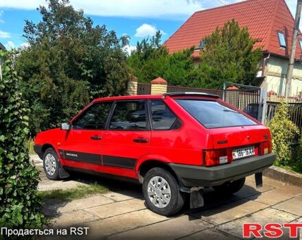 Красный ВАЗ 2109, объемом двигателя 1.3 л и пробегом 183 тыс. км за 1500 $, фото 4 на Automoto.ua
