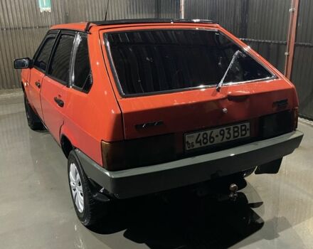 Красный ВАЗ 2109, объемом двигателя 1.5 л и пробегом 85 тыс. км за 800 $, фото 1 на Automoto.ua